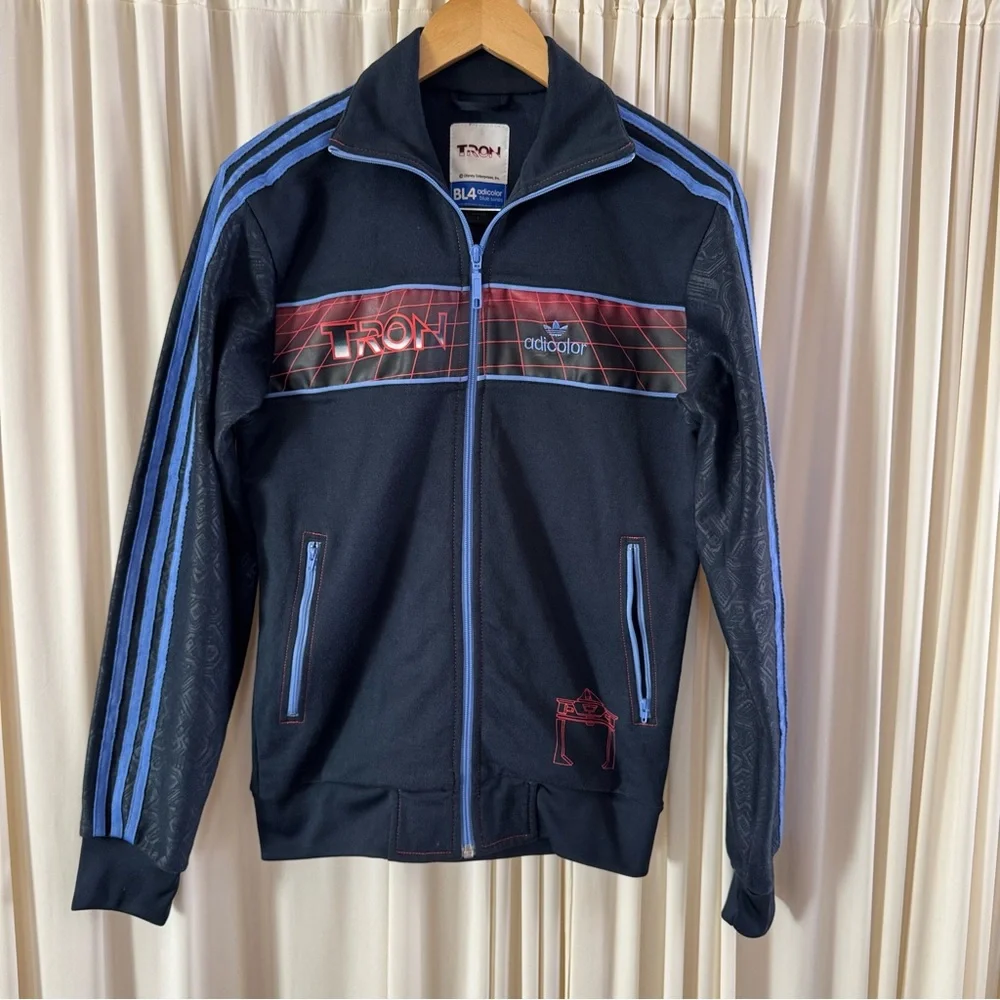 Adidas Adicolor BL4‎ Blue Series Disney Tron Original Track Jacket 2006 M-Small